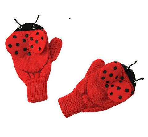 Ladybug Mittens